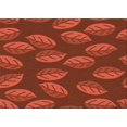 thumbnail image 1 of Ahgly Company Tapis Rectangulaire Lavable en Machine Intérieur Transitionnel Orange Rouge Orange, 6 Pieds x 9 Pieds, 1 of 7