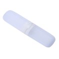 thumbnail image 2 of Ruiboury Toothbrush Storage Box Dust-proof Portable Cases Chopsticks Pencil Pen Container Organizer Holder Accessory Camping Transparent White, 2 of 6