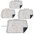 thumbnail image 2 of Hearth & Gear 4 Sizes To Choose From Washable Pads Washable Bed Pads For Adults Water Proof Pee Pad For NonSlip Water Proof Mattress Protector Pad For Adults Washable Mattress Light Color Prep Pads, 2 of 5