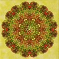 thumbnail image 1 of Ahgly Company Machine Washable Indoor Square Transitional Saddle Brown Area Rugs, 8' Square, 1 of 7