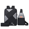 thumbnail image 1 of Yhmxh Closet Organizers and Storage Backpack Three Piece Set,Large Capacity USB Student Backpack,Suitable For School And Outdoor Travel,Computer Bag For Men And Women With Large Capacity, 1 of 2