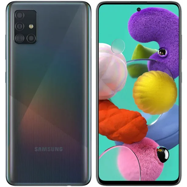 Galaxy A51 ブラック Restored Samsung Galaxy A51 Black 64GB Unlocked Smartphone Good