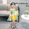 thumbnail image 2 of Enfants Bébé Filles Princesse Robe Tenue Floral Imprimé Pull T-Shirt Jupe Bowknot Decor Vêtements, 2 of 5