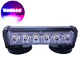 thumbnail image 1 of High Intensity 6 LED Magnetic Emergency Strobe Light with Remote Control and USB Rechargeable for Vehicle Safety, 1 of 8