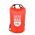 thumbnail image 1 of Unatoiry Sac Étanche d'Extérieur Double Sac à Main une Épaule Léger Grande Capacité Sacs en PVC Imperméables Natation Randonnée Canotage Camouflage Gris 20 L Épaule Simple 1 Ensemble, 1 of 6