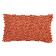 thumbnail image 1 of Saro Lifestyle 5810.RU1220B 12 x 20 in. Nubby Design Throw Pillow with Down Filling, Rust, 1 of 1