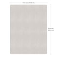 thumbnail image 4 of Tapis Mainstays lavable Finley blanc cassé tufté 6'x8', 4 of 5