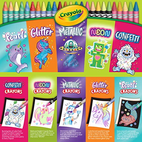 Bedwina 720 Crayons De Cire – 120 Paquets De 6 Couleurs – Idéal Pour Fêtes, Chaussettes De Noël Et Cadeaux Enfants