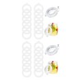 thumbnail image 1 of maskred 12pack/lot Versatile Silicone Replacement Gasket Seals Airtight And Durable Silicone Gasket 2Set, 1 of 6