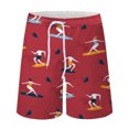 thumbnail image 1 of TIHLMK Men 3D Printing Breathable Seaside Vacation Beach Shorts Swimming Trunks, 1 of 3