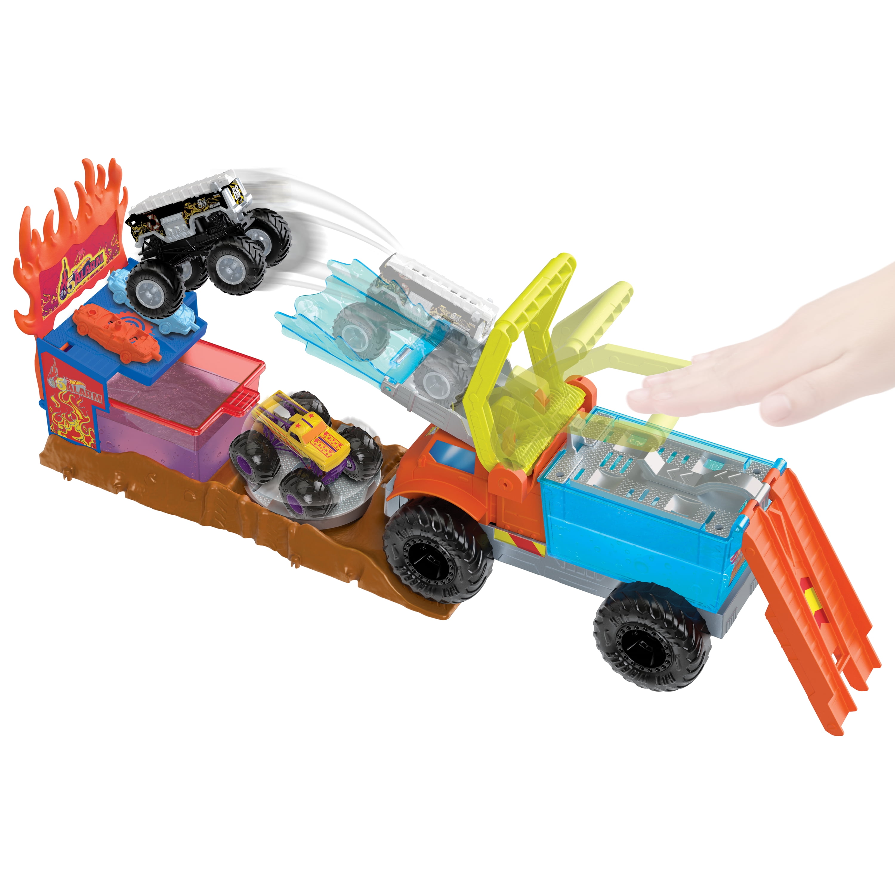 Hot Wheels-Coffret Véhicule de secours 5 Alarm-Color Shifters