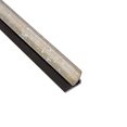 thumbnail image 2 of FASÄDE 47 in. Decorative Vinyl Inside Corner Trim in Argent Silver (5 Pack), 2 of 7