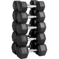 thumbnail image 1 of MAGMA Premium Rubber Hex Dumbbell Sets, 1 of 8