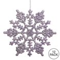 thumbnail image 2 of Vickerman M101636 Flocon de Neige Pailleté Lavande 8 Po. Boîte 12-Pvc, 2 of 2