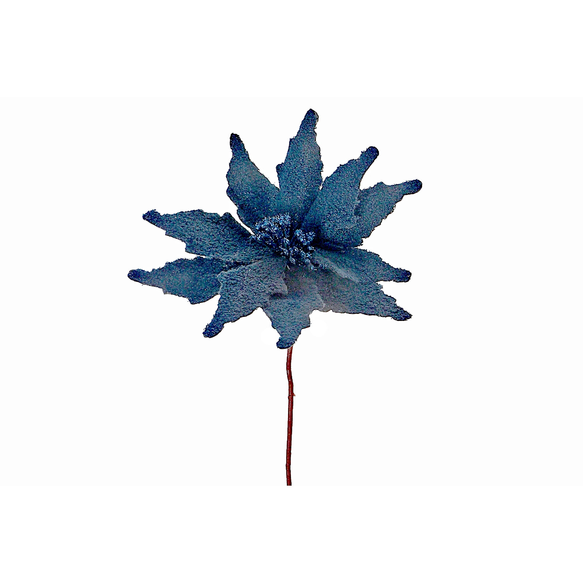 Pics À Poinsettia Sherpa (Gris) - Lot De 6
