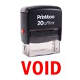thumbnail image 1 of Printtoo Timbre Vide Auto Encrage Timbre en Caoutchouc Bureau Stationnaire-Rouge, 1 of 1