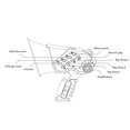 thumbnail image 3 of Funny Megaphone, Multi Voice Effects Voice Changer Horn Toy Light Green Recording Playback  for Party, 3 of 7