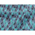 thumbnail image 5 of oneOone Viscose Jersey Fabric Triangle Geometric Print Fabric By The Yard 60 Inch Wide, 5 of 5