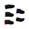 thumbnail image 2 of Milaget Game Finger Breathable Touchscreen Fingertips Carbon Fiber Fingertips Sleeve Set 5pcs, 2 of 8