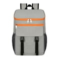 thumbnail image 1 of Bdday Small Lunch Bag Cooler Backpack Soft Insulated Leak Proof 30 Cans Insulated Backpack Cooler Portable Picnic Camping Beach Hiking Bbq Lunch Backpack for Men and Women School Lunch Bag, 1 of 5