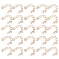thumbnail image 3 of Peahefy 25Pcs Jewelry Extension Chain 5cm Tail Extender for Necklace Bracelet Earing DIY,Tail Extender,Bracelet Extension Chain, 3 of 7