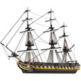 thumbnail image 4 of British 44-gun frigate DIY Model Building Blocks Set HMS Romulus MOC Bricks Toys, 4 of 7