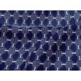 thumbnail image 4 of oneOone Viscose Jersey Fabric Check Kasuri Printed Craft Fabric BTY 60 Inch Wide, 4 of 5