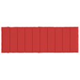 thumbnail image 3 of vidaXL Coussin pour Chaise Longue Rouge 186x58x3cm Tissu Oxford, 3 of 5