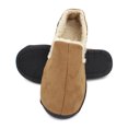thumbnail image 1 of SLM Men's Faux Suede Slip on Terry Lined  Slipper House Shoes, 1 of 2