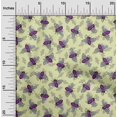 thumbnail image 2 of oneOone Rayon Pale Yellow Fabric Floral & Bee Sewing Craft Projects Fabric Prints By Yard 56 Inch Wide, 2 of 5
