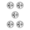 thumbnail image 1 of Ruiboury Mobile Phone Game Joystick Practical Screen Sucker Rocker Gamepad Button Controller Assist Joypad Gaming Supplies White 5Set, 1 of 6