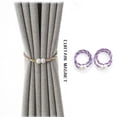 thumbnail image 1 of Two 16 Inch Magnetic Curtain Straps For Convenient Curtain Weaving And Fixing Ropes, 1 of 1