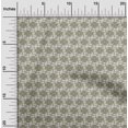 thumbnail image 2 of oneOone Velvet Light Olive Green Fabric Geometric Craft Projects Decor Fabric Printed By The Yard 58 Inch Wide, 2 of 4