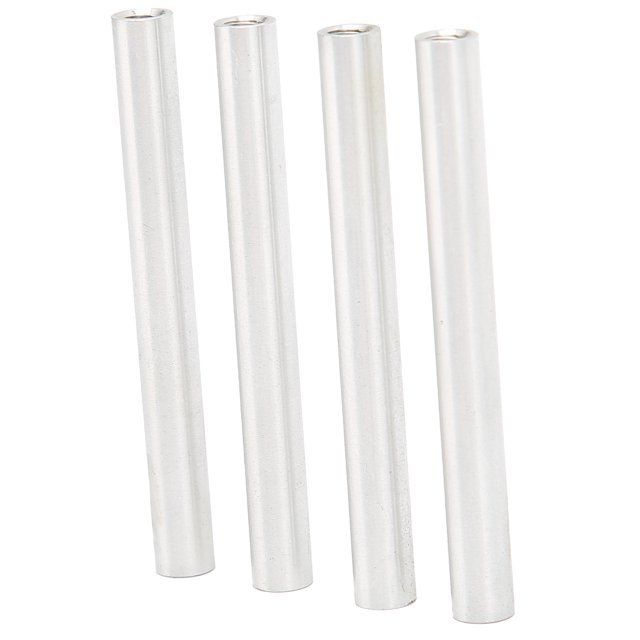 Domqga Round Standoffs, Aluminum Alloy Column Anodized For Supporting Workpiece For Bearing Shaft