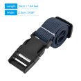 thumbnail image 2 of Unique Bargains Suitcase Belts with Quick Release Buckle Luggage Straps, Navy Blue, 2 of 5