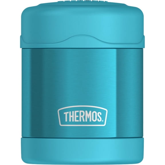 Pot alimentaire FUNtainer isolé sous vide Thermos, 295 ml, bleu sarcelle
