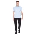 thumbnail image 2 of Dark Black Men's Short Sleeve Button-Down Shirt, 2 of 6