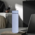 thumbnail image 4 of Light Blue Light Blue 500Ml Stainless Steel Intelligent Thermo Cup With Temperature Display Lid And Tea Strainer For Portable Beverage Enjoyment, 4 of 6
