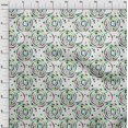 thumbnail image 4 of oneOone Rayon Light Green Fabric Abstract Circle Craft Projects Decor Fabric Printed By The Yard 56 Inch Wide, 4 of 4