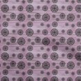 thumbnail image 1 of oneOone Silk Tabby Purple Fabric Abstracts Sewing Material Print Fabric By The Yard 42 Inch Wide, 1 of 5