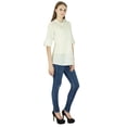 thumbnail image 3 of Robe Haut Boho Unie Tenue Décontractée Tunique Vêtements pour Femmes Coton Robe d'Été, 3 of 4