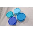 thumbnail image 5 of Tupperware Ensemble de Boîtes à Lunch de 4 Tropical Cups 200 ml Petits Contenants de Rangement pour Aliments, 5 of 5