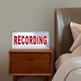 thumbnail image 3 of GROWTH TANK Recording Light Sign with Remote LED Illuminated Lightbox Multicoloured Wireless for Studio Recording Radio Gaming Pub Music Banner White USB, 3 of 8
