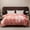 G#13111, variant on Silk Duvet Cover | Satin Bedding Set with Hidden Zipper Closure for Down Comforter | Queen Size 68x90 Inches | 1 Piece Bed Sheet for Home Bedroom | Luxury Hotel Style Bedspread
