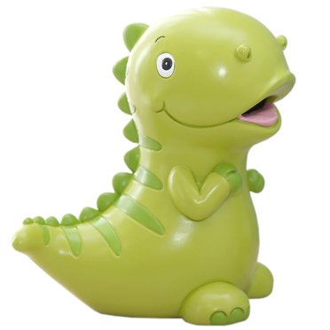 Bangcool Tirelire pour Enfants Mignonne en Forme de Dinosaure Tirelire en Résine Décoration