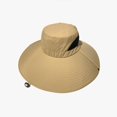 thumbnail image 4 of TIEVOSA Men's Sun Breathable Fisherman Hat for Outdoor Activities（Yellow）, 4 of 4