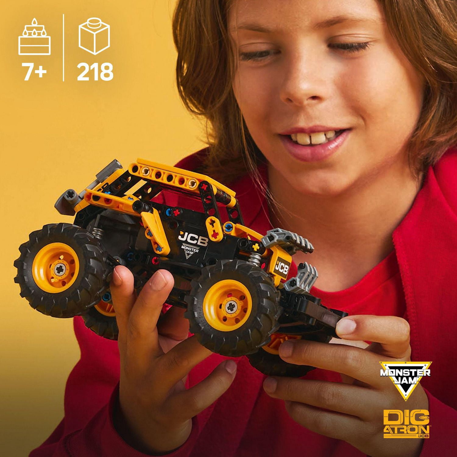 LEGO Technic Monster Jam DIGatron à rétrofriction 42199 Ensemble de construction (218 pièces)