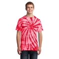 thumbnail image 1 of Port & Company Mens Essential Tie-Dye Tee - Red - Small, 1 of 1