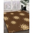 thumbnail image 3 of Ahgly Company Tapis Rectangulaire Lavable en Machine Rouge Nuit, 6 Pieds x 9 Pieds, 3 of 7