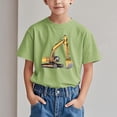 thumbnail image 2 of WRKEKC T-Shirts d'Été pour Garçons, T-Shirts Décontractés pour Garçons, T-Shirts Polyvalents Décontractés à Manches Courtes pour Enfants avec Motif Imprimé et Col Rond, 2 of 6